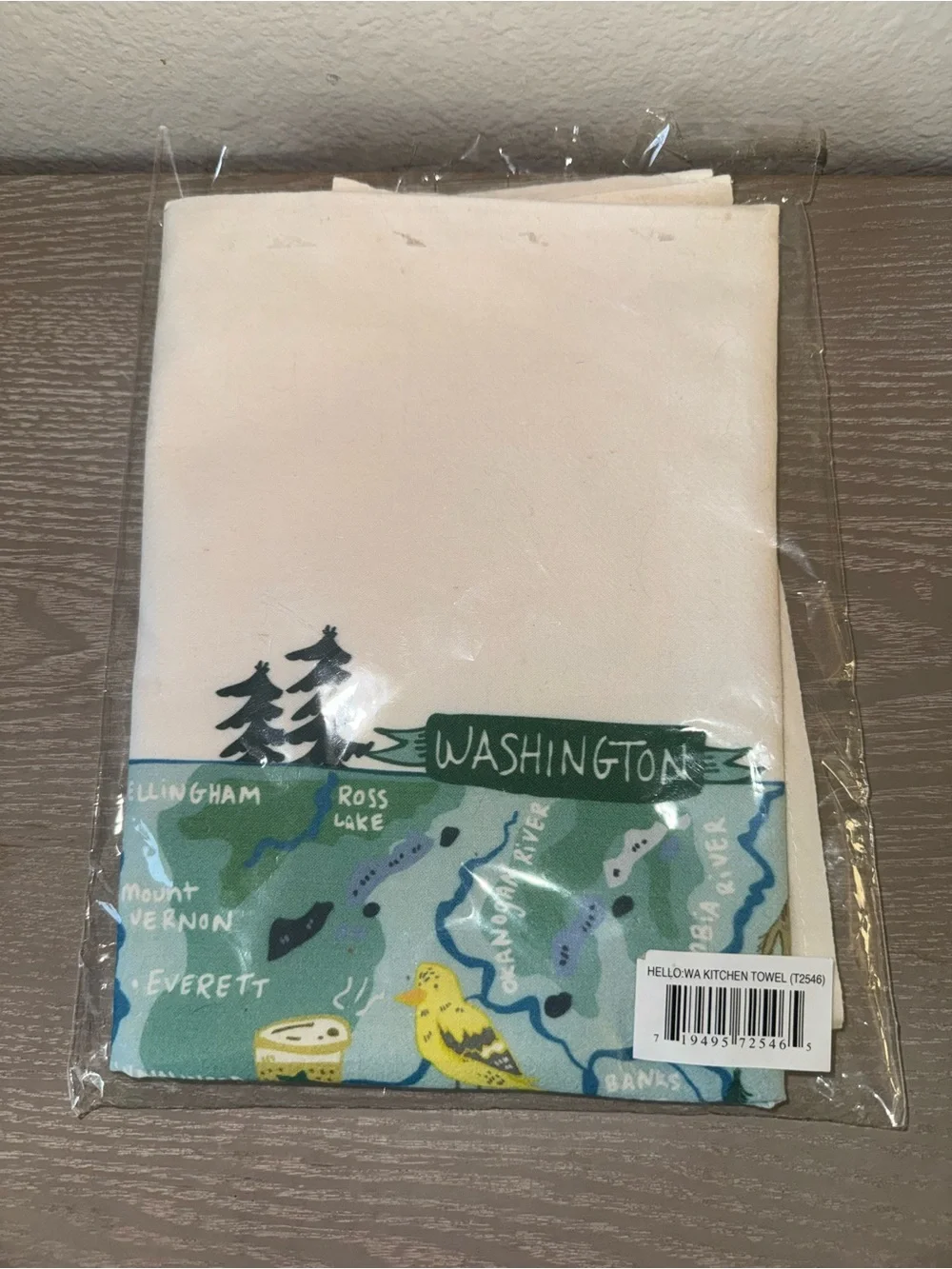 Washington tea towel